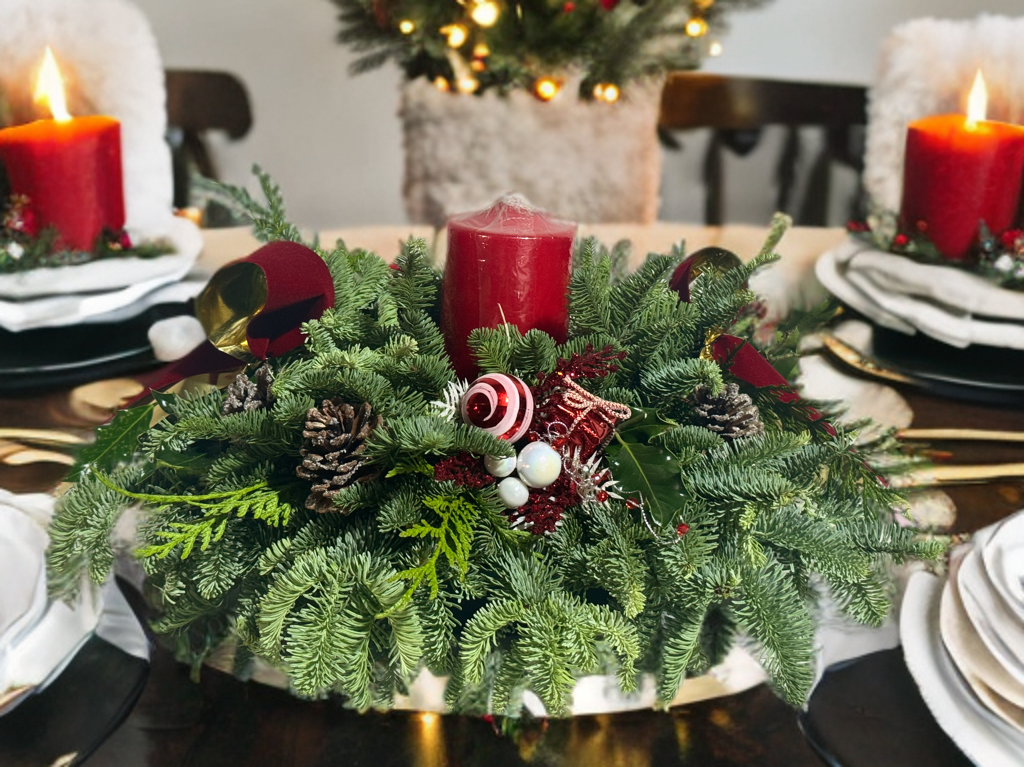Buy Fresh Christmas Centerpieces