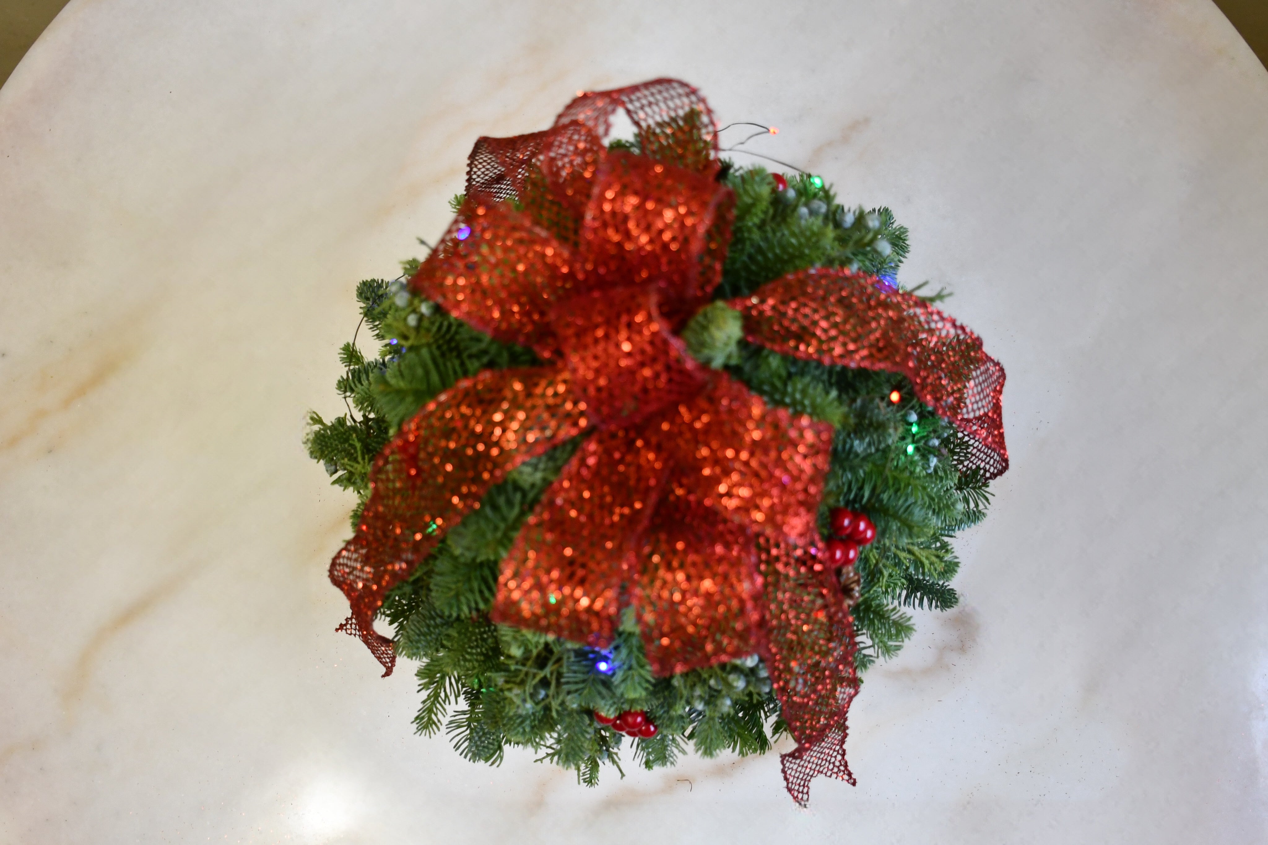 Holiday Sparkle Bow Tree