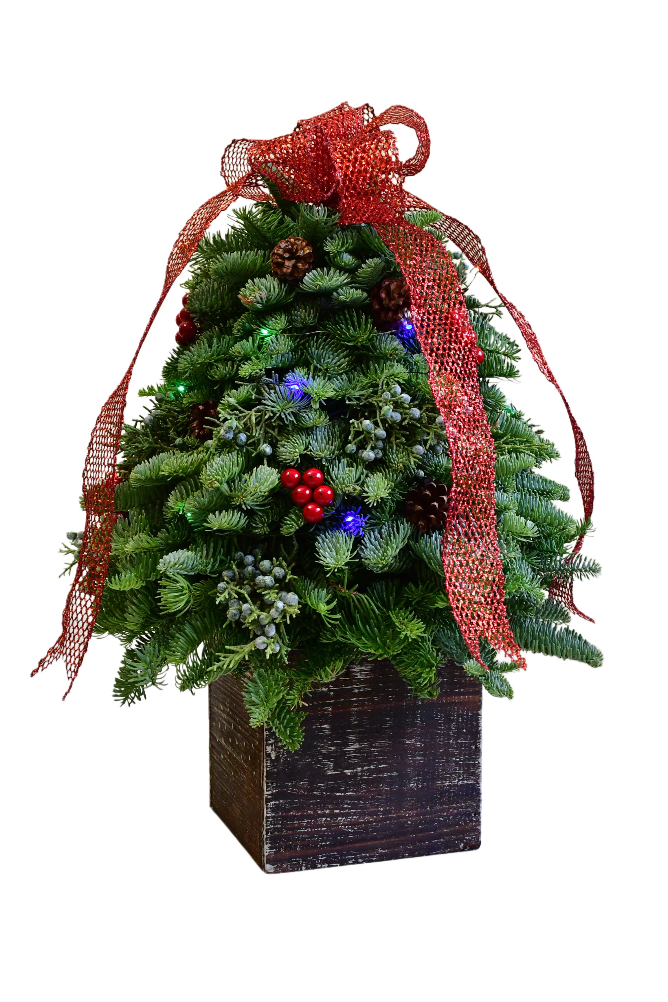 Holiday Sparkle Bow Tree