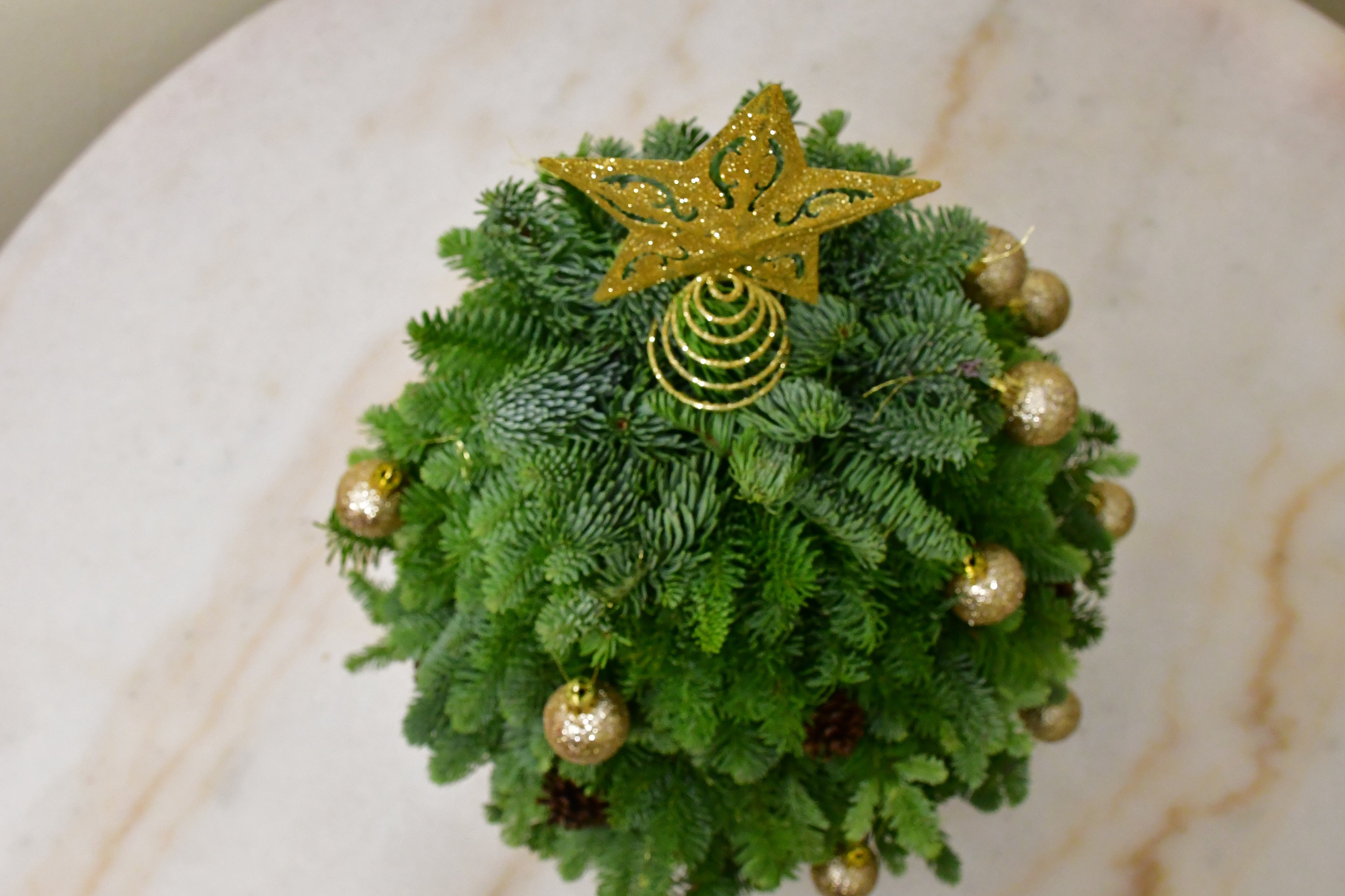 Snowman Golden Charm Tree