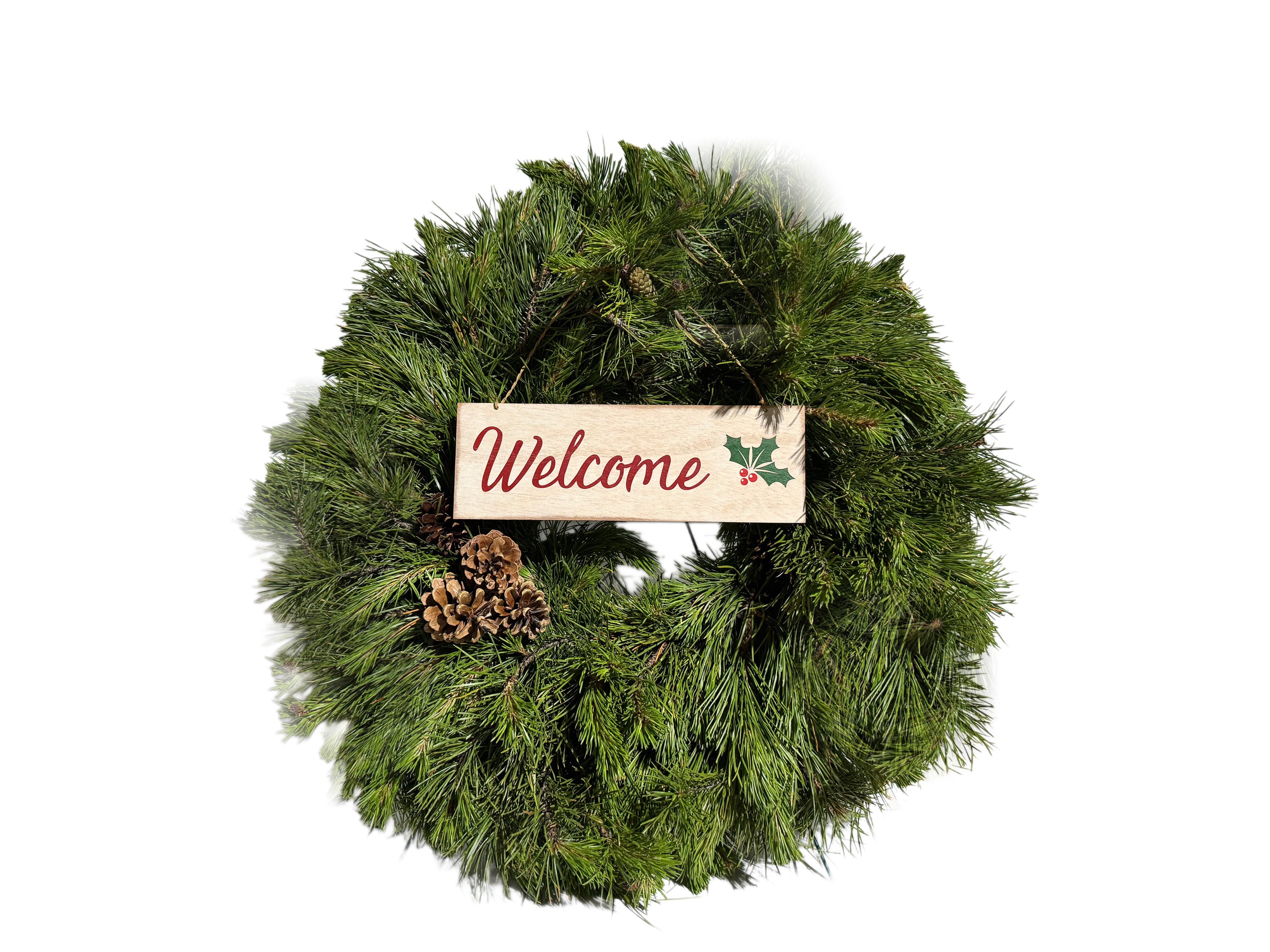 Pine Greeting Wreath