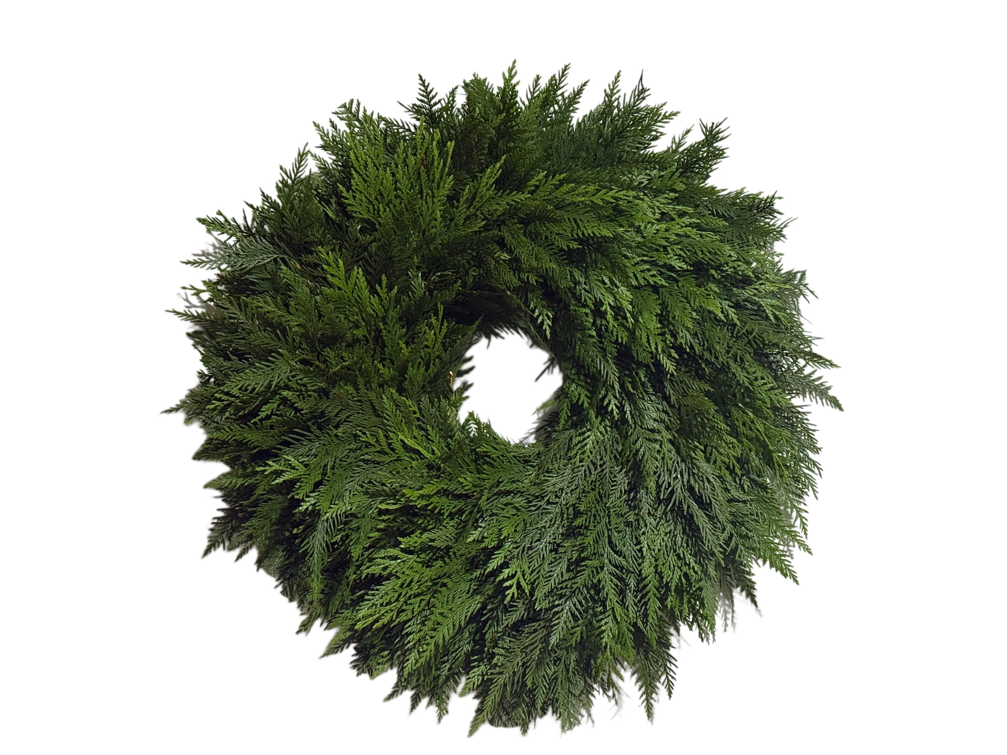 Evergreen Cedar wreath